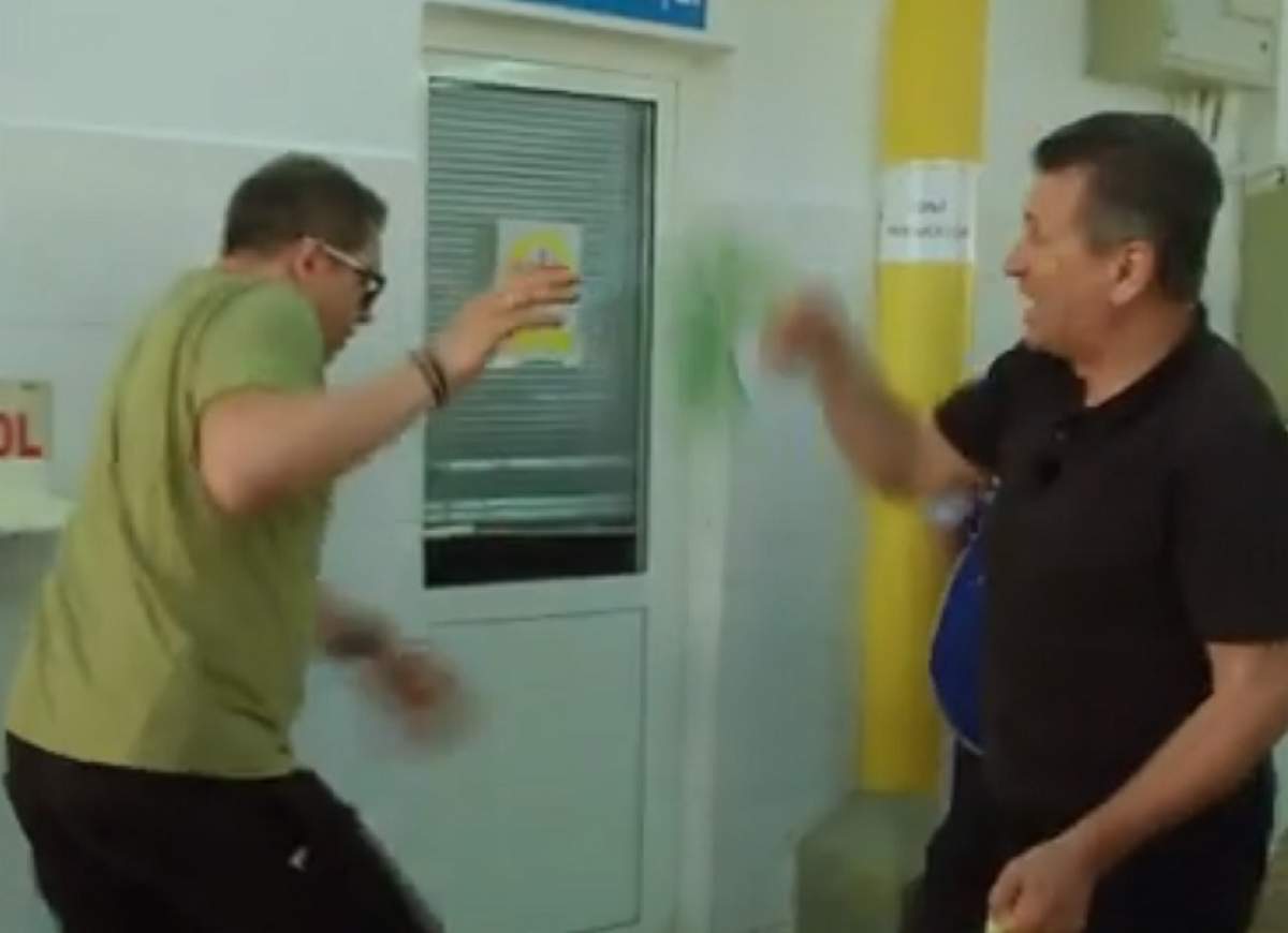 VIDEO / Jean de la Craiova, bătut cu ceapa în piață! "Mi-ai mâncat viaţa"