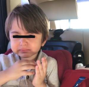 VIDEO / Andreea Mantea şi-a filmat copilul plângând. Ce a putut să-i ceară David