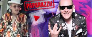 VIDEO PAPARAZZI / Asta le întrece pe toate! What's Up, apariţie excentrică în buricul târgului! Ce costumaţie a purtat artistul