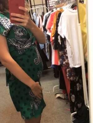 VIDEO & FOTO / Cât de mult a crescut burtica de gravidă a Adelei Popescu: „V-am spus că se vede”