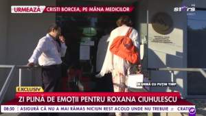 VIDEO / Roxana Ciuhulescu naşte astăzi. Declaraţii exclusive înainte să intre în operaţia de cezariană