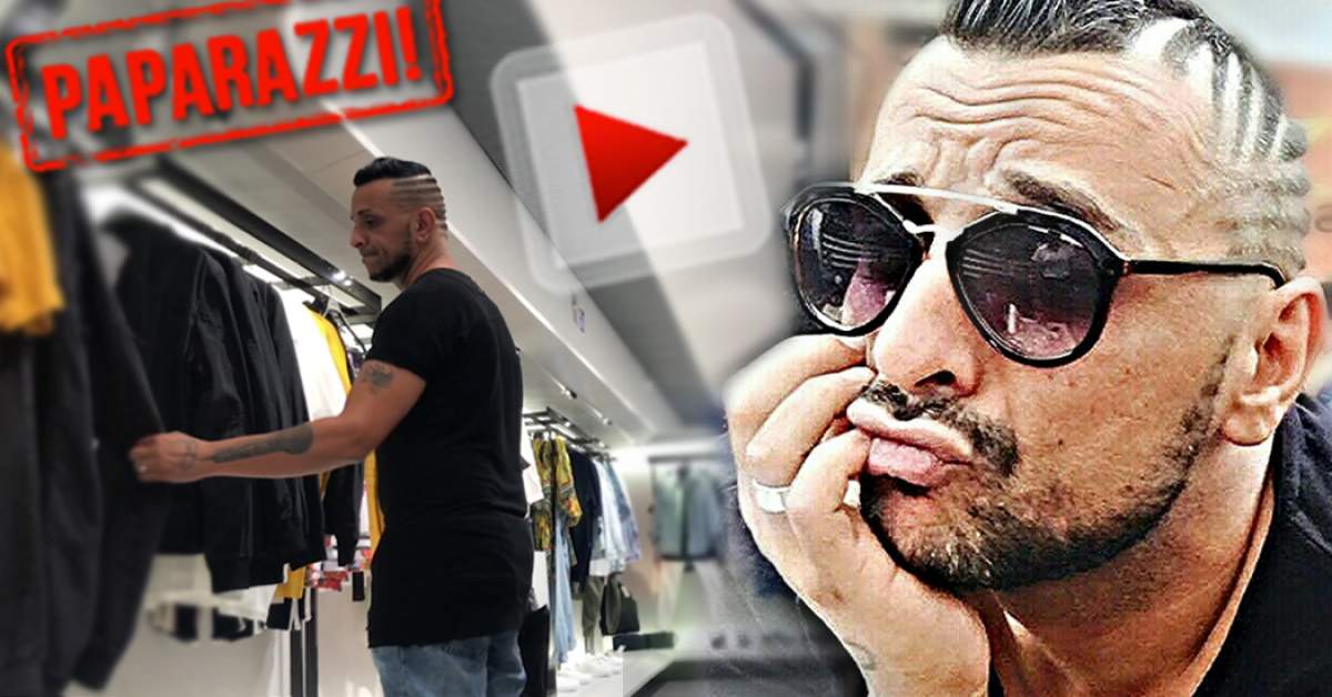 VIDEO PAPARAZZI / Pe scenă este dibaci, iar la shopping e stângaci! Un obiect de îmbrăcăminte i-a pus capac lui Ralflo