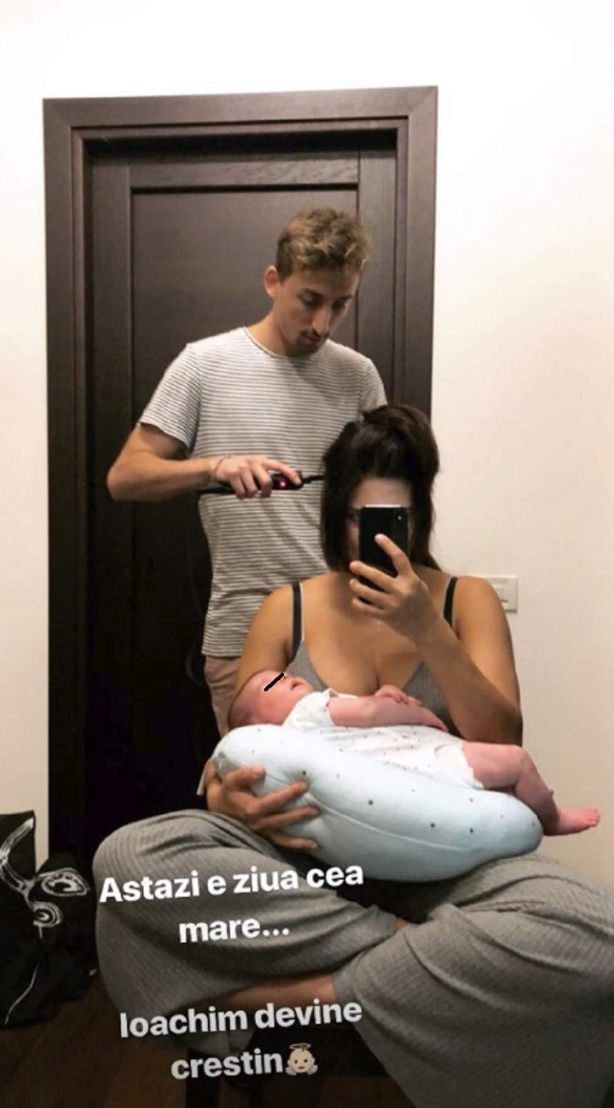 FOTO / Andreea Popescu, ultimele pregătiri înainte de botezul băiețelului său: „Azi e ziua cea mare”