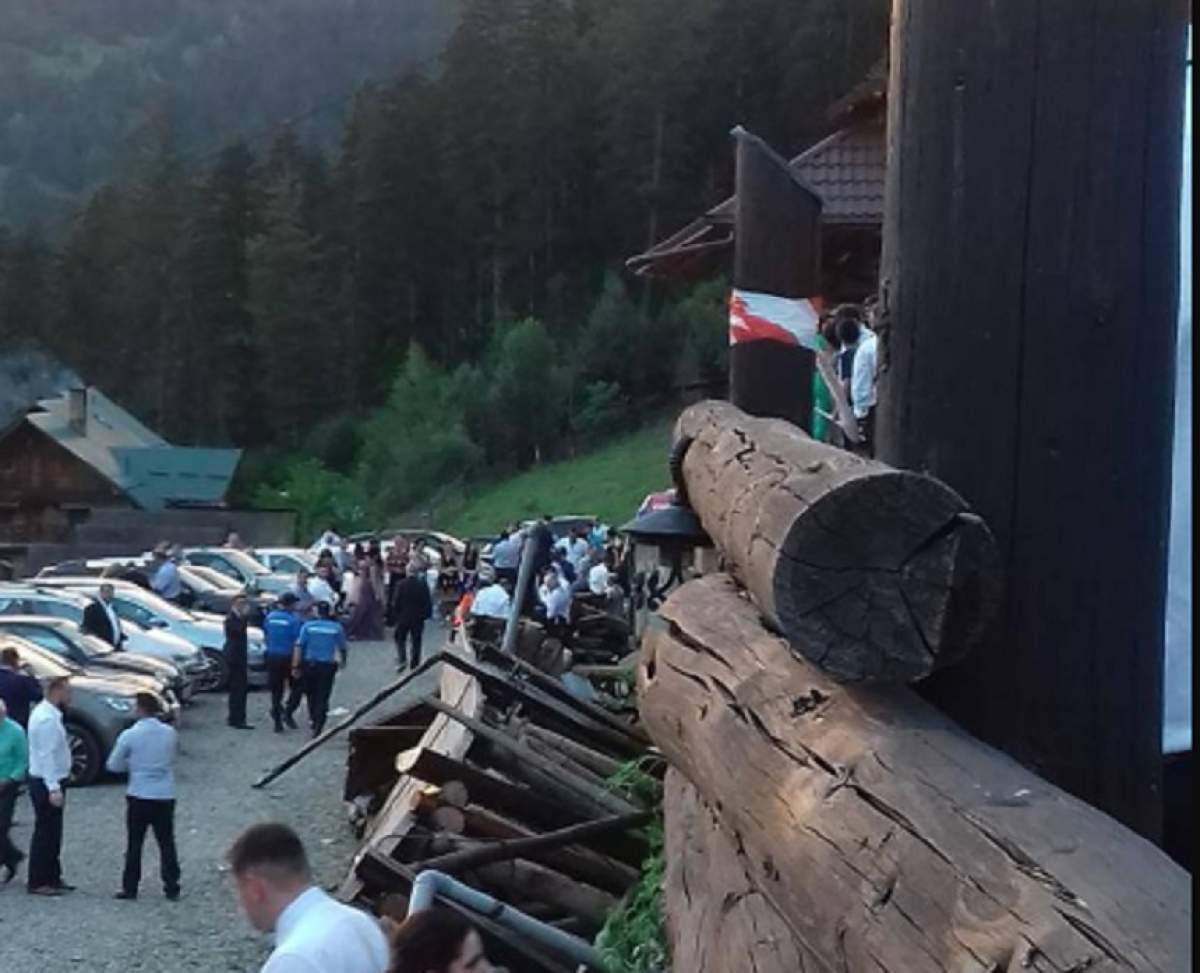 Tragedie la o nuntă în Neamț! Balustrada unei terase unde stăteau invitații s-a prăbușit