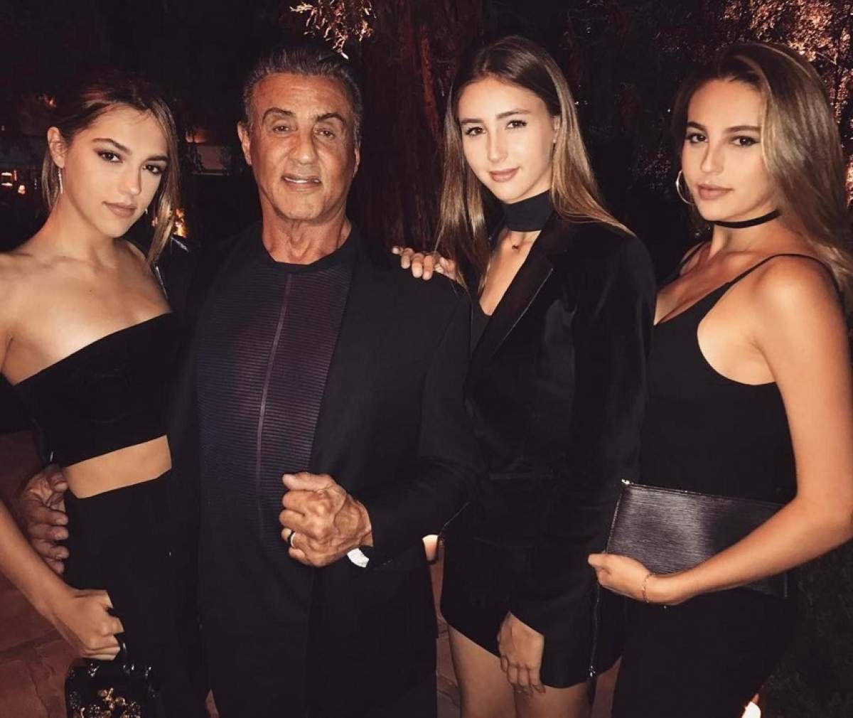 FOTO / Fiicele lui Sylvester Stallone au făcut senzație pe un iacht. Actorul are de ce să fie mândru