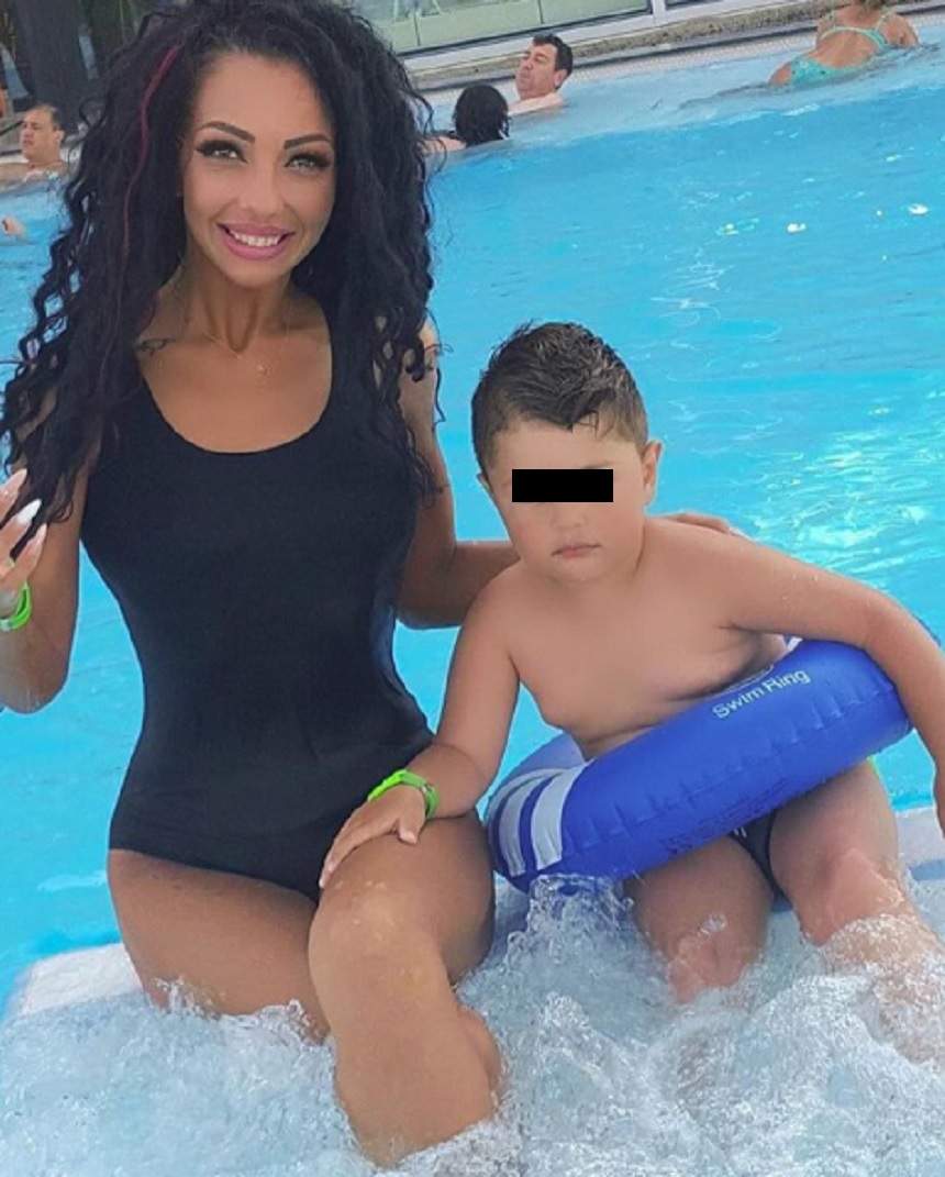 FOTO / Bomba sexy a maneliștilor a făcut ravagii la piscină! După ce a topit zeci de kilograme, Narcisa arată ca o puștoaică