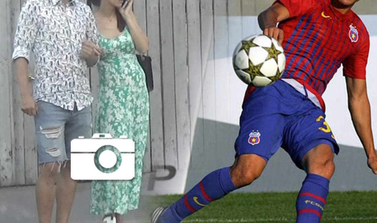 VIDEO PAPARAZZI / Noua iubită a unui fotbalist de naţională a comis-o! Şi-a arătat chiloţii în public! Imagini interzise cardiacilor!