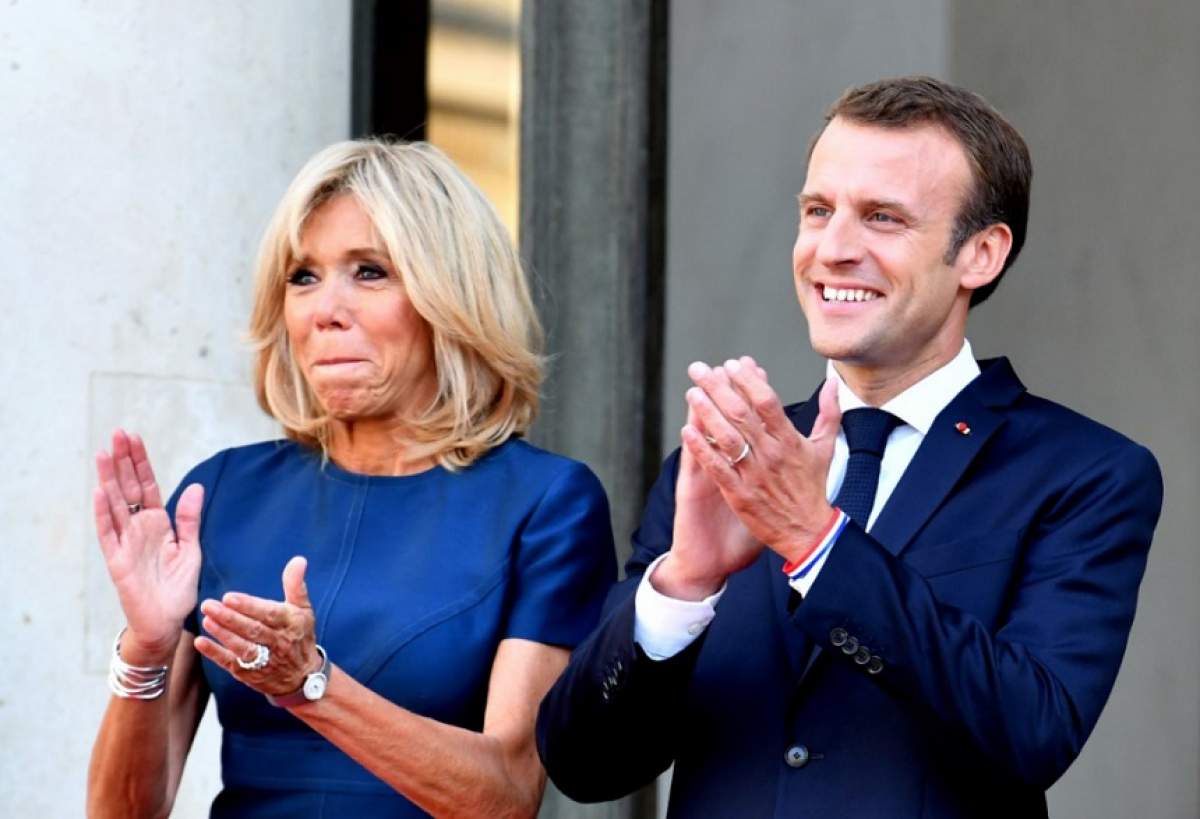 Cum arată soţia lui Emmanuel Macron în costum de baie! La 64 de ani, Brigitte e într-o formă de zile mari