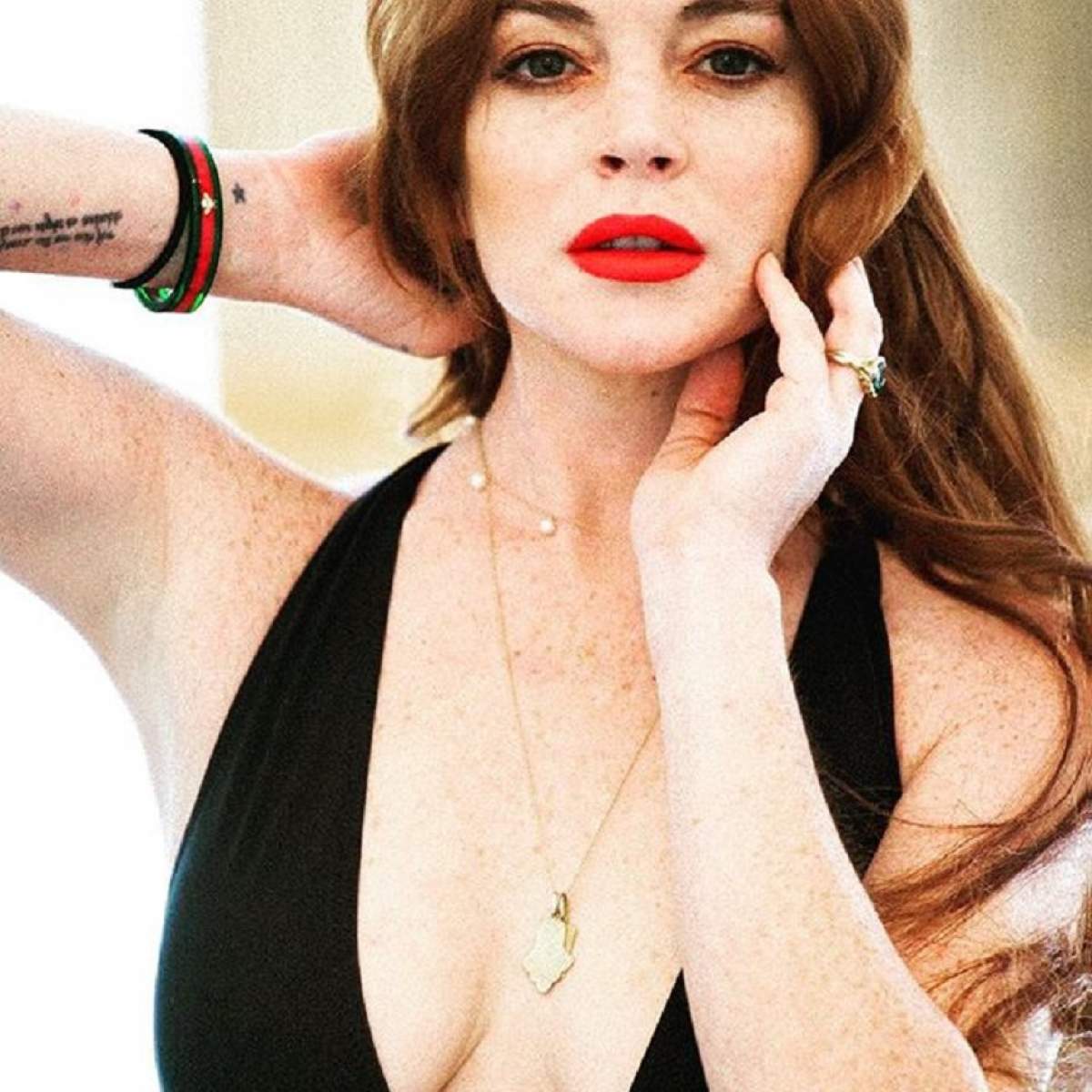 FOTO / Lindsay Lohan, nemachiată și complet transformată! Cum arată vedeta după ce a renunțat complet la droguri