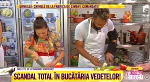 VIDEO / Brigitte şi Kamara, scandal în bucătăria vedetelor. Soţia lui Ilie Năstase, adevărată lecţie gastronomică