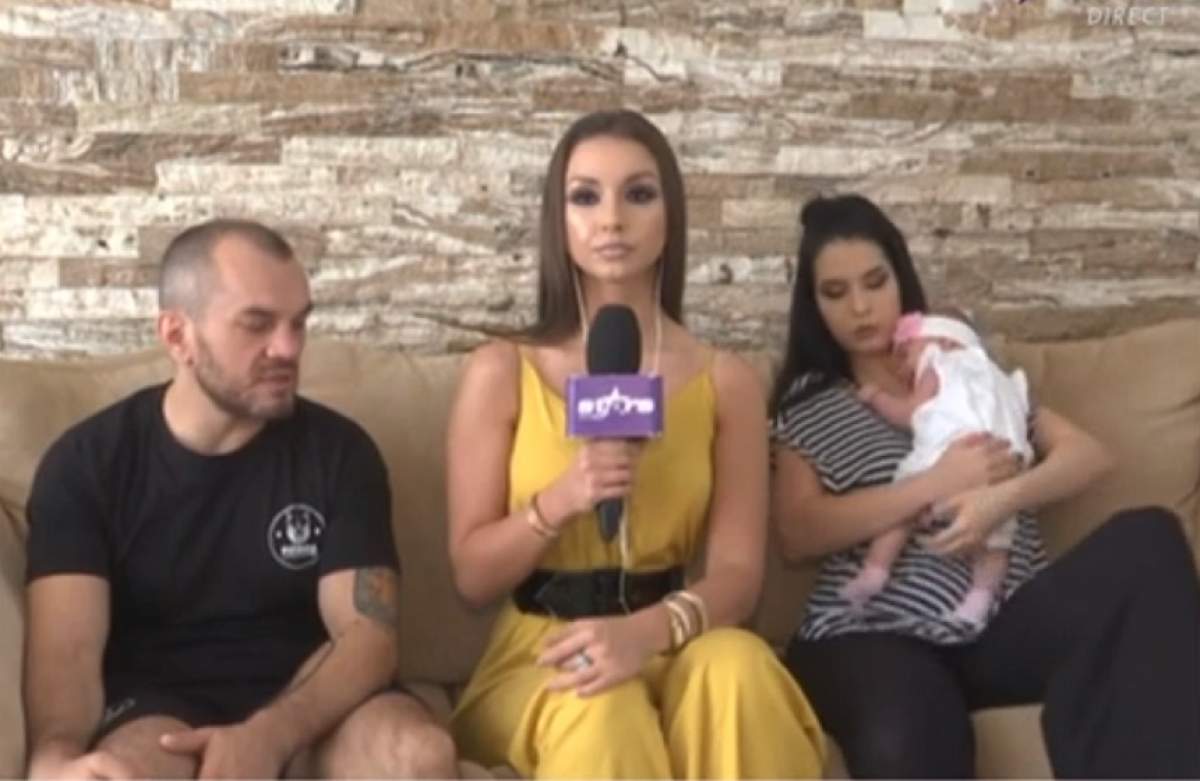 VIDEO / Ionuţ Pitbull Atodiresei şi-a prezentat fiica la TV! Cum va fi botezul lui Iris