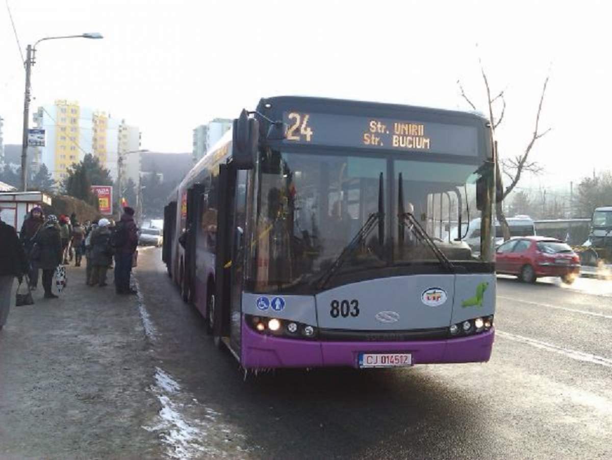 FOTO / Amendă cu motiv uluitor, pentru o femeie din Cluj-Napoca. S-a urcat în autobuz și a avut o surpriză neplăcută