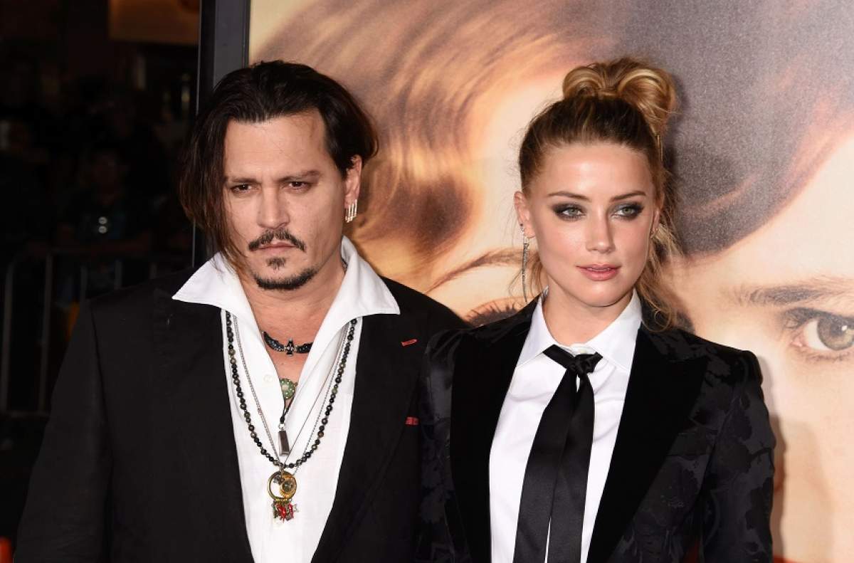 FOTO / Johnny Depp și Amber Heard aproape au dat nas în nas, prima oară după scandalul de violență conjugală