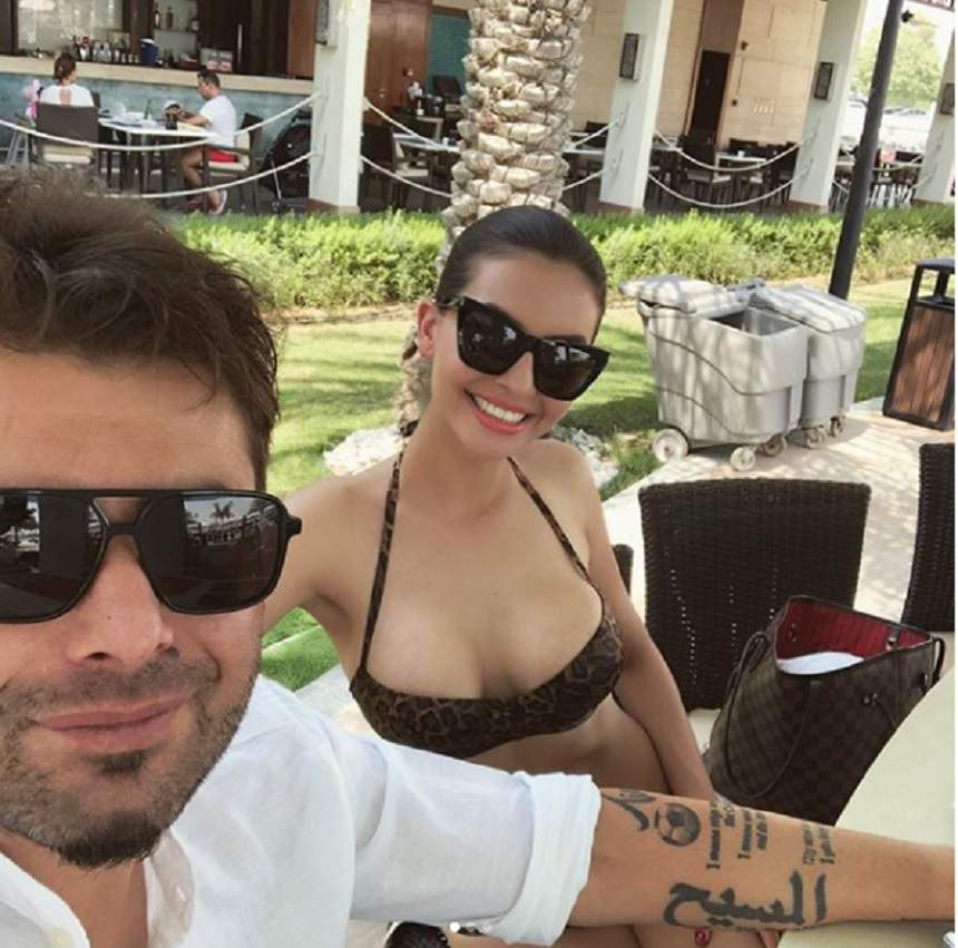 FOTO / Adrian Mutu și Sandra, viață de lux în Dubai: „Un nou capitol, o nouă casă”