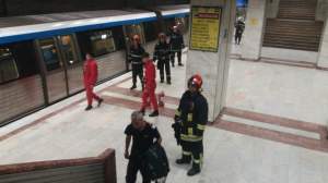 Panică la staţia de metrou Eroii Revoluţiei. Este fum pe peron, iar accesul persoanelor este interzis