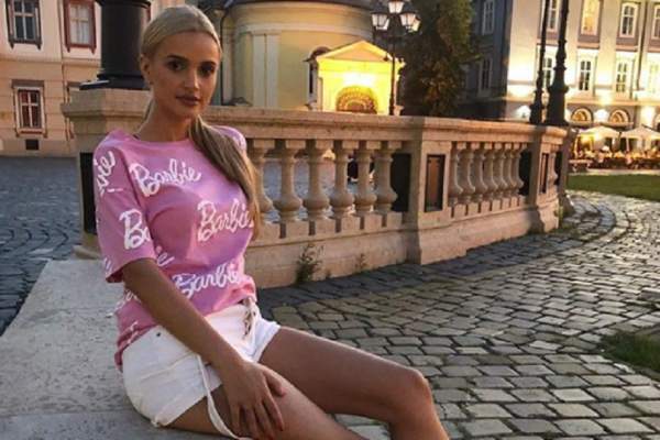 FOTO / Soția lui Steliano Filip, ipostaze de infarct la piscină! Bianca a atras privirile tuturor cu trupul ei perfect