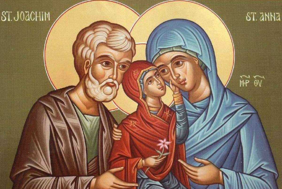 Sfânta Ana, mama Maicii Domnului, prăznuită pe 25 iulie. Rugăciunea pentru femeile care vor să rămână însărcinate