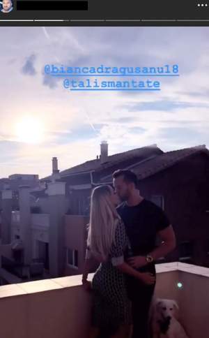 FOTO / S-au împăcat! Bianca Drăguşanu şi Tristan Tate, surprinşi sărutându-se cu foc