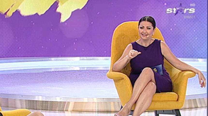 Gabriela Cristea, neplăceri în direct: „O doamnă m-a făcut cu ou și cu oțet”