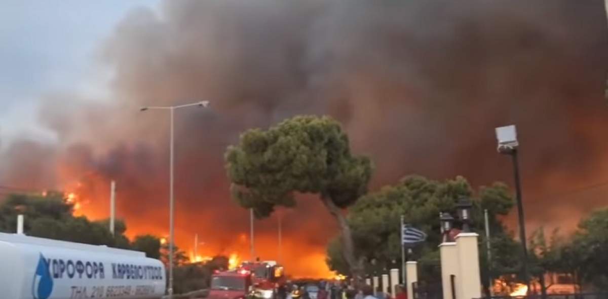 Semnul divin apărut după incendiile din Grecia. Oamenii cred că este un mesaj de la Dumnezeu