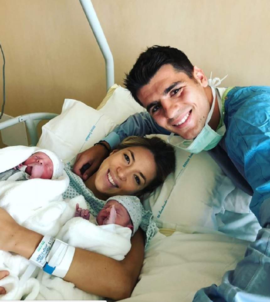 FOTO / Un celebru fotbalist este în culmea fericirii! Soția sa a născut gemeni, în urmă cu puțin timp