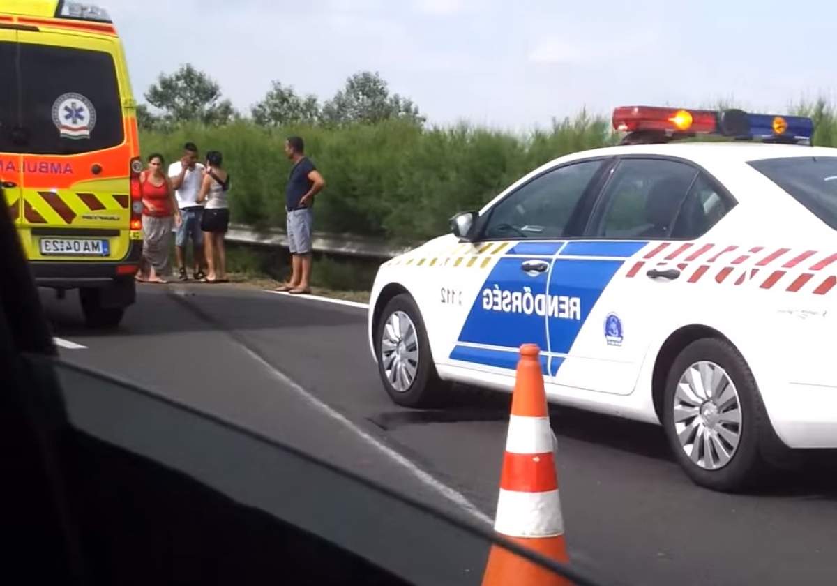 UPDATE: Imagini şocante. Accident grav, pe o autostradă din Austria, în care sunt implicaţi şi români