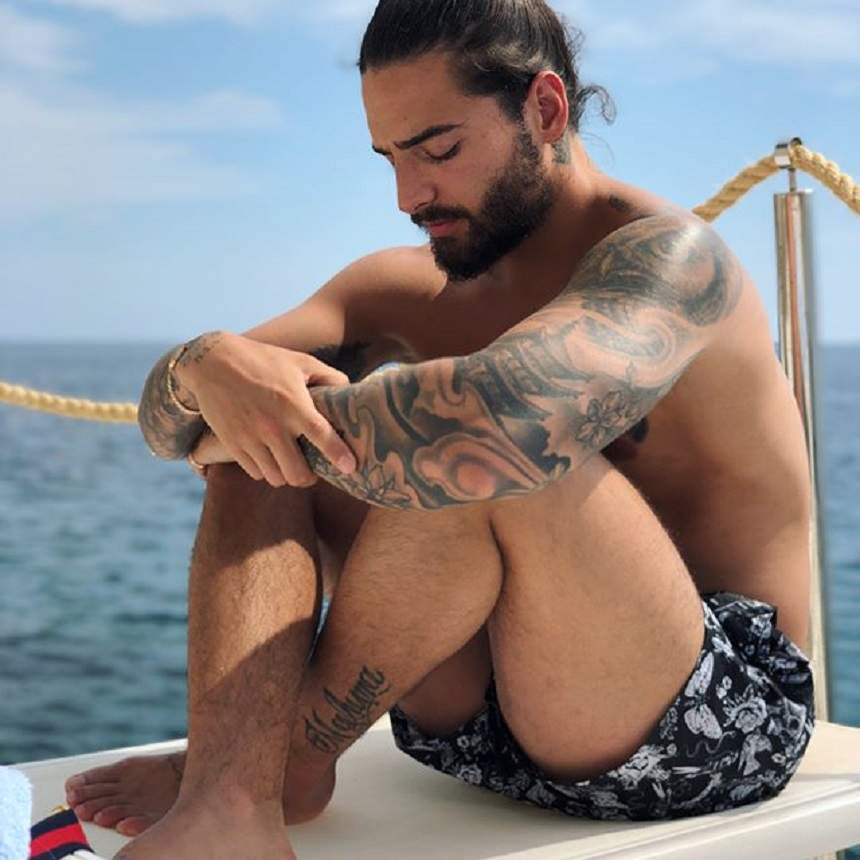 FOTO / E visul tuturor femeilor, dar uite cum arată dezbrăcat! Maluma s-a „rupt în figuri” pe un yaht de lux