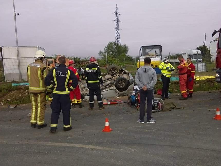 Accident cumplit în Bihor. Patru persoane au murit pe loc, după ce şoferul a adormit la volan