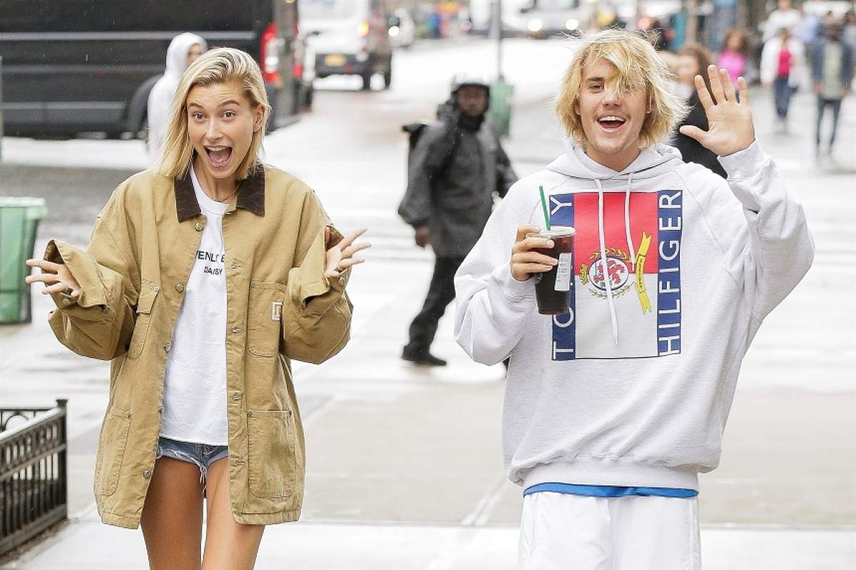 FOTO / Cu cine se afişa la braţ Hailey Baldwin cu fix două luni înainte de logodna cu Justin Bieber. Este vorba tot despre un cântăreţ celebru