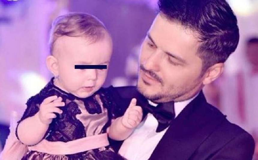 Fetiţa lui Liviu Vârciu, surprinsă într-o ipostază de-a dreptul adorabilă. A cucerit internetul: "Dai pup sau plâng?"