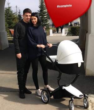 FOTO / Dinamovistul Sergiu Hanca și soția lui au primit un cadou de proporții! Totul are legătură cu fiul lor, Zian