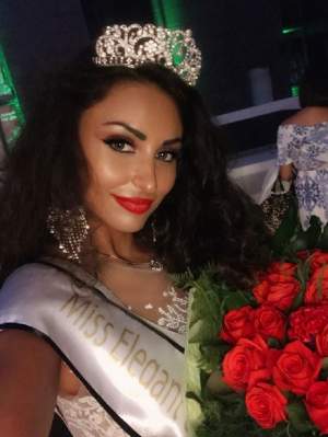 FOTO / Ea este românca desemnată „Miss Elegant Universe 2018”! Are 32 de ani și i-a cucerit pe jurați