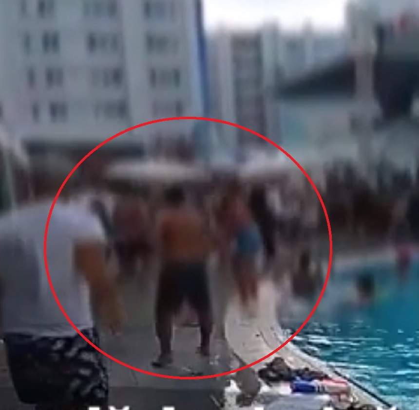 VIDEO / Bătaie ca în filme la o piscină din Capitală! Totul s-a întâmplat sub ochii îngroziți ai oamenilor