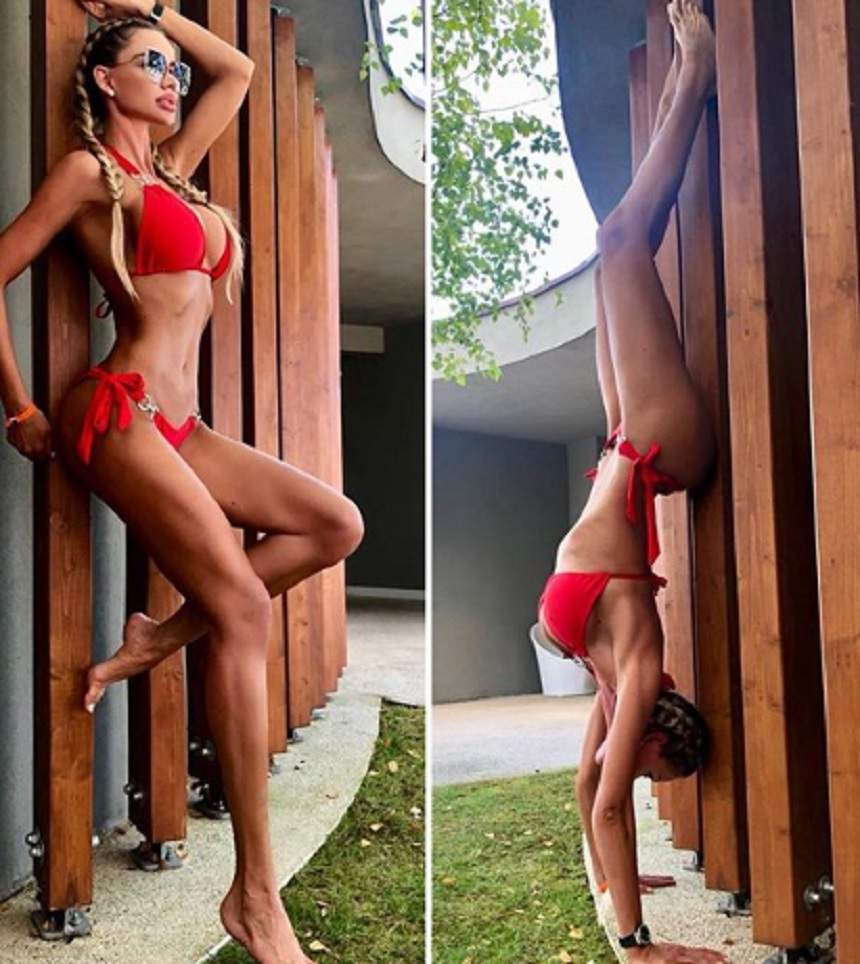 FOTO / Bianca Drăgușanu a încins internetul în această seară. Nu credeai că poate poza în așa ipostază!