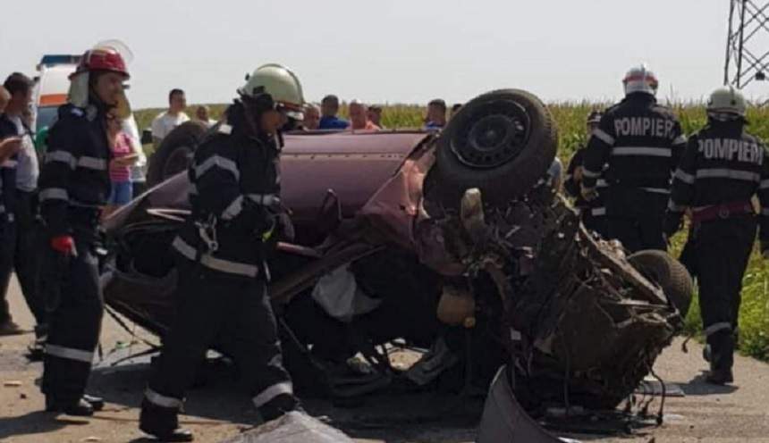 FOTO / Accident terifiant în Timișoara! Sunt trei morți, printre care și un copil