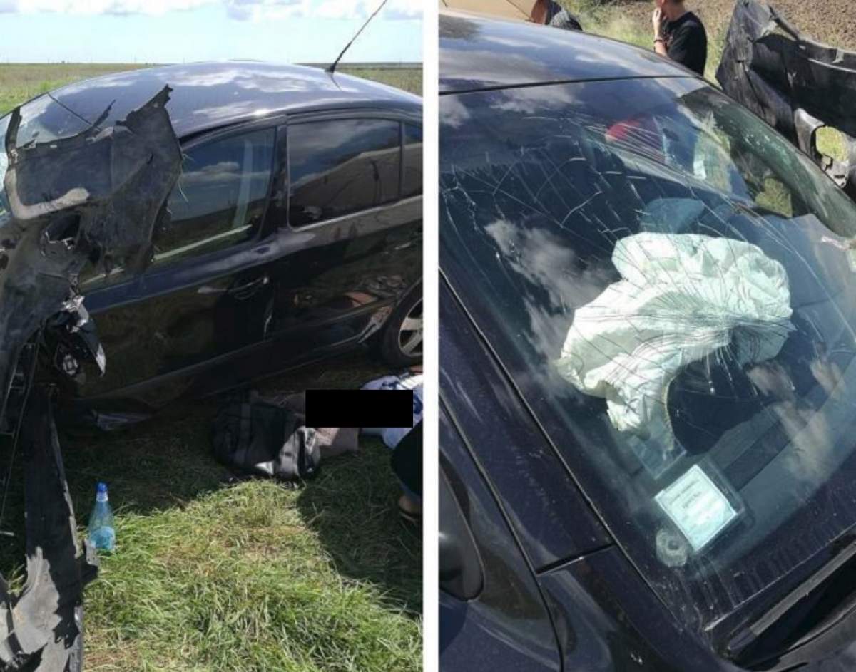FOTO / Carambol la Constanța! 12 persoane au fost rănite, după ce șase autoturisme s-au ciocnit violent