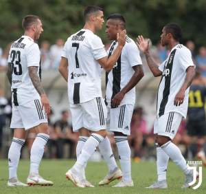 FOTO & VIDEO / Cristiano Ronaldo a marcat primul gol pentru Juventus Torino! Fanii au fost în delir