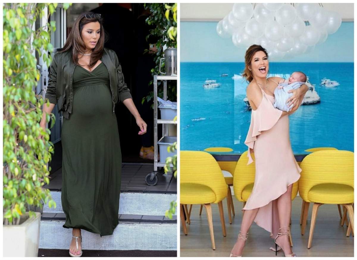 FOTO / Să vezi și să nu crezi! Cum arată Eva Longoria, la aproape două luni de când a născut