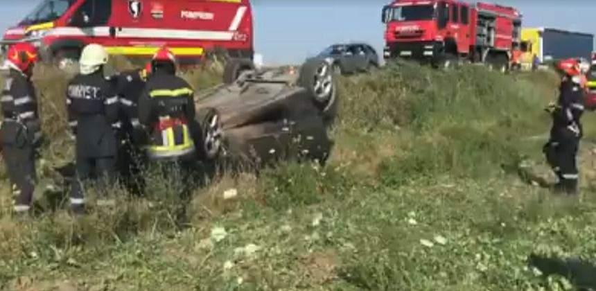 Accident teribil, marţi după-amiază, pe centura Timişoarei. Două persoane au murit