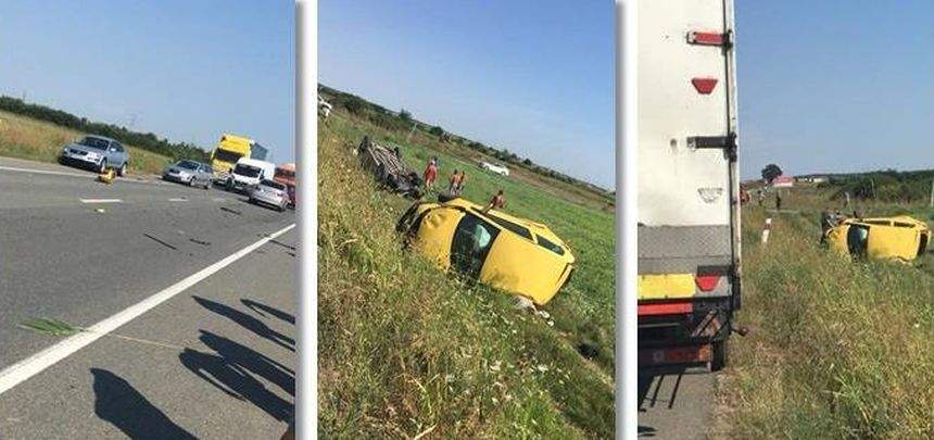 Accident teribil, marţi după-amiază, pe centura Timişoarei. Două persoane au murit