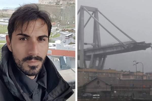 Un fotbalist a căzut 30 de metri în gol de pe podul din Genova! A supravieţuit miraculos!