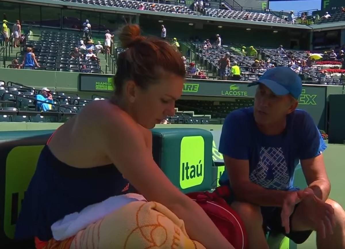 Darren Cahill a dat din casă! Antenorul a dezvăluit că se foloseşte de numele unei legende a tenisului pentru a o motiva pe Simona Halep