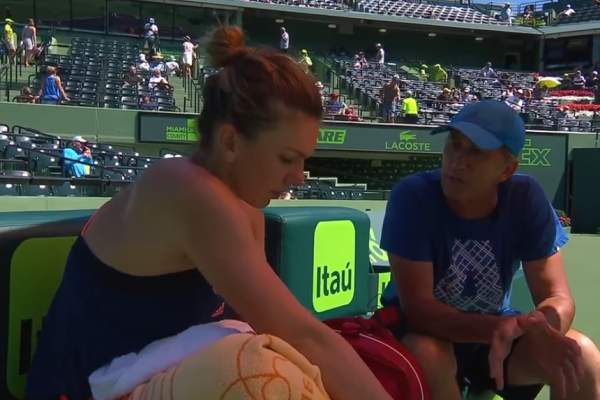 Darren Cahill a dat din casă! Antenorul a dezvăluit că se foloseşte de numele unei legende a tenisului pentru a o motiva pe Simona Halep