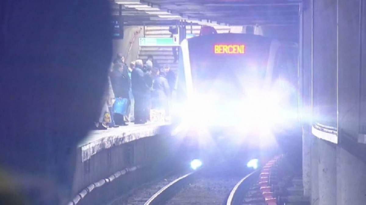 Un nou incident la metrou, în Bucureşti! O persoană a fost lovită de tren în această dimineaţă