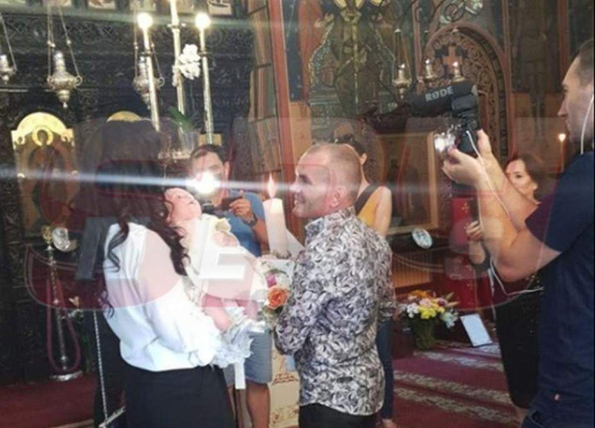 VIDEO / Momente emoţionante pentru Ionuţ "Pitbull" Atodiresei. Sportivul şi-a creştinat astăzi fetiţa