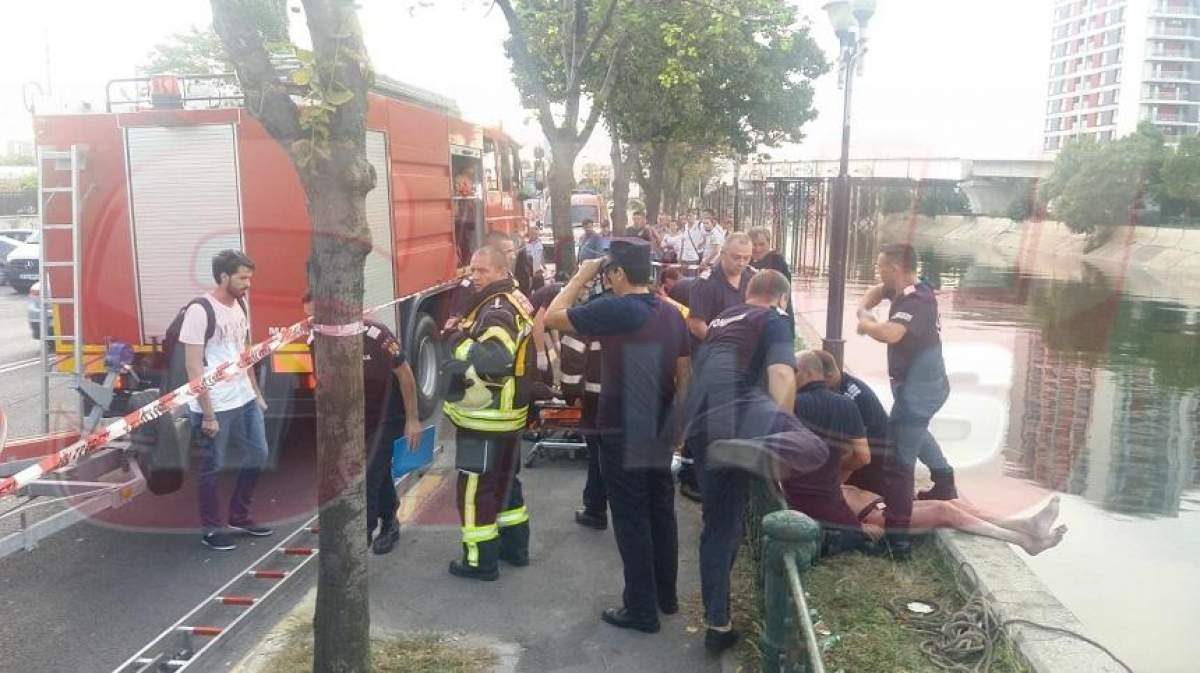 Tragedie în Capitală! Trei oameni au căzut în râul Dâmbovița. Medicii nu au mai putut face nimic pentru una dintre victime