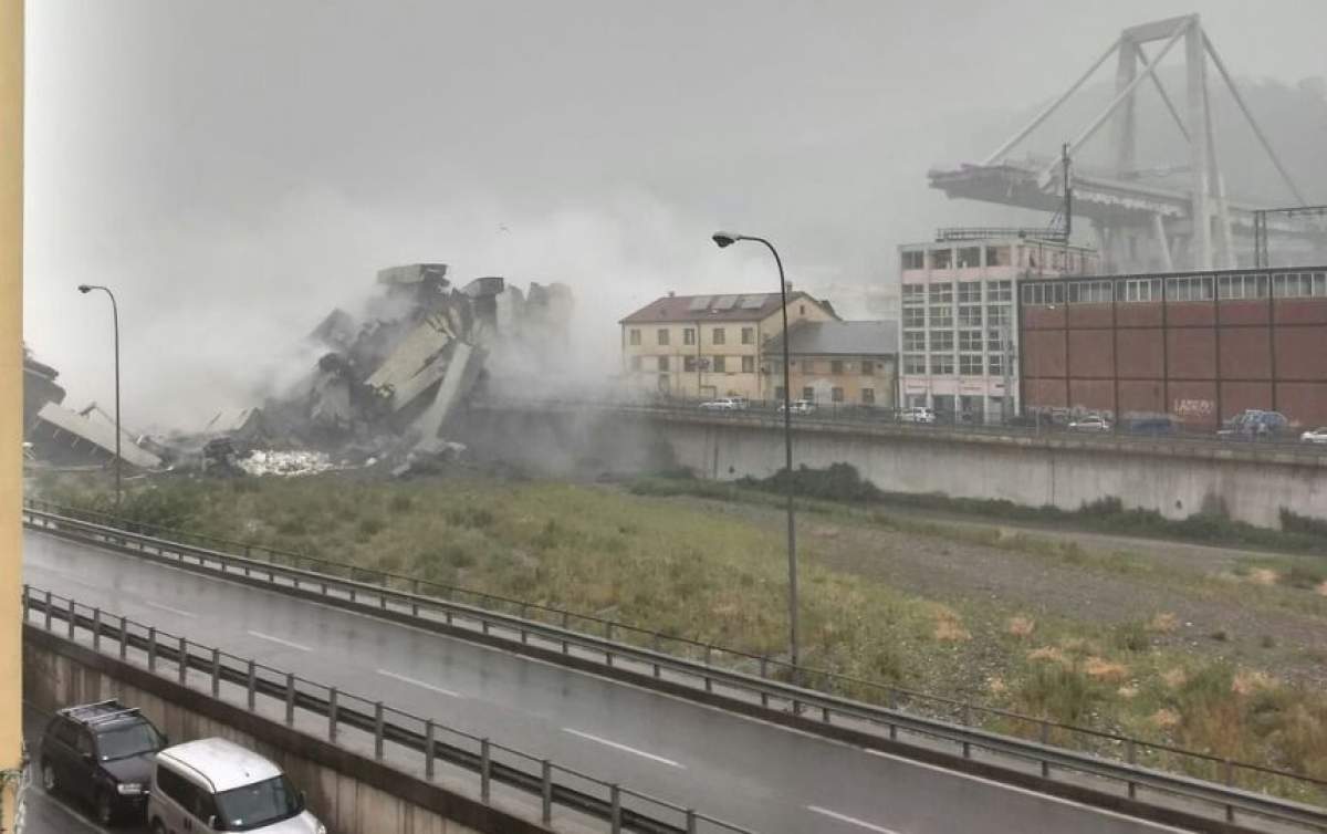 Bilanţul oficial al victimelor, în urma tragediei de la Genova. Autorităţile italiene au oprit căutările