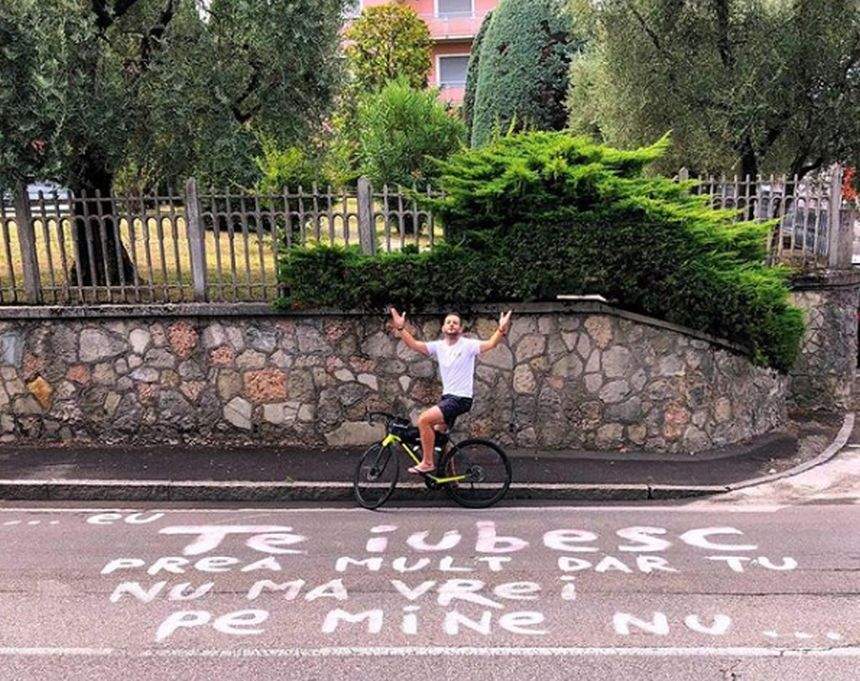 FOTO / Mihai Morar, descoperire uimitoare în vacanţa din Italia. "Poveste de dragoste imposibilă"