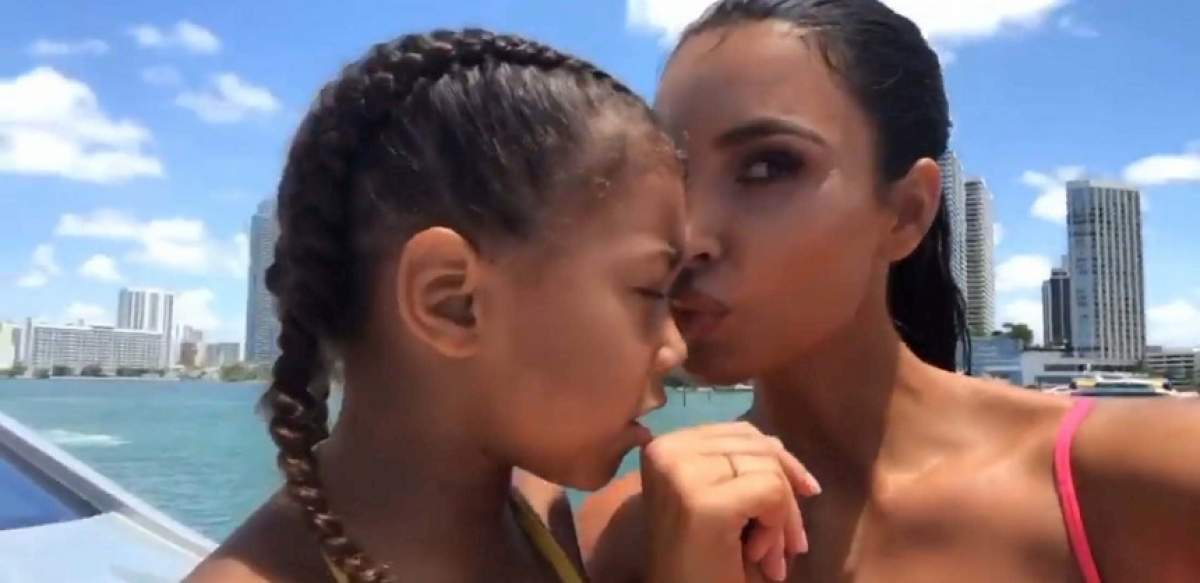 Kim Kardashian, acuzată că este o mamă neglijentă! Bizar ce a putut să facă la o ieșire în oraș cu fiica