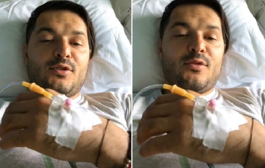 Liviu Vârciu a dezvăluit ce a păţit, la o zi după ce s-a filmat în spital, pe perfuzii